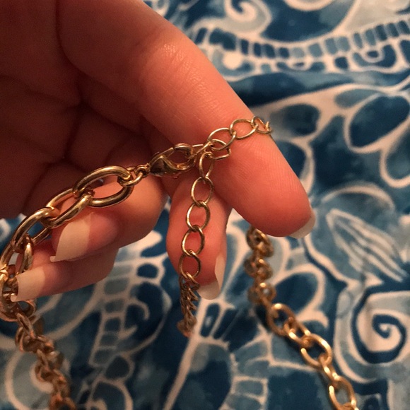 💕SOLD💕Chunky Baby Pink Necklace - Picture 4 of 7